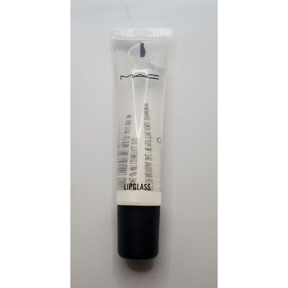 MAC CLEAR Lip Glass Lip Gloss ~ Full Size Tube  .5 fl oz/15ml ~ NEW Unboxed